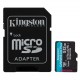 Cartão de Memória Micro SD Kingston Canvas Go! Plus 512GB 200Mbs C10 - SDCG4/512G
