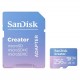 Tarjeta de Memória Micro SD SanDisk Creator 256GB 190Mbs - SDSQXAV-256G-GN6MS