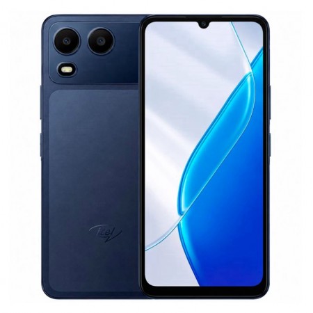 Celular itel A200 A675L 64GB 3GB RAM Dual SIM Tela 6.75" - Azul