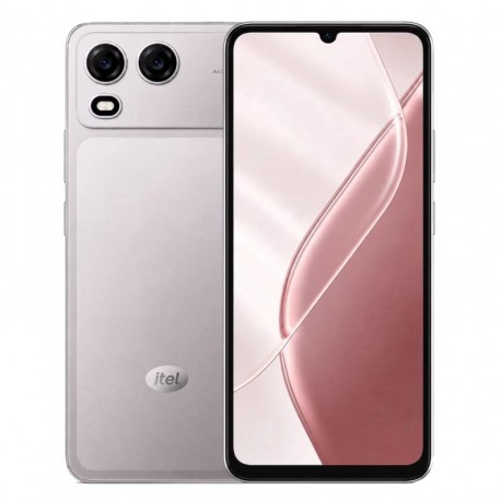 Celular itel A200 A675L 64GB 3GB RAM Dual SIM Tela 6.75" - Titânio