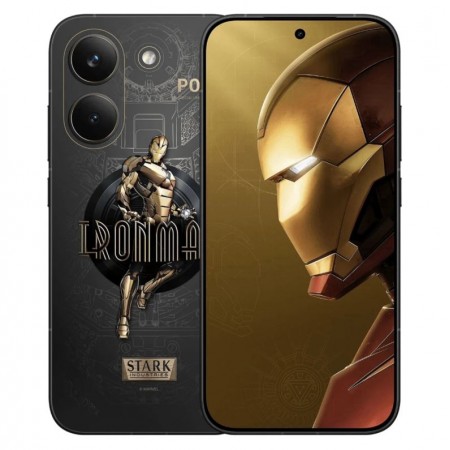 Celular Xiaomi Poco X8 Pro 5G Global 512GB 12GB RAM Dual SIM Tela 6.59" - Iron Man Special