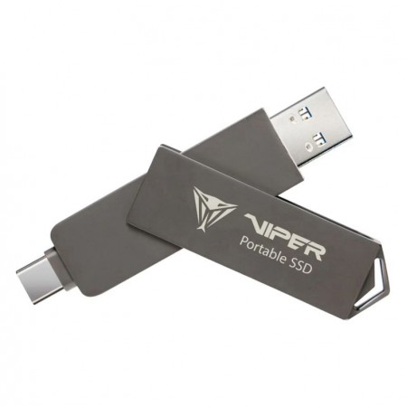 SSD Externo Portátil Patriot Viper Gaming PVP30 512GB USB-A/USB-C - PVP30512G28UDG