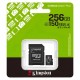 Tarjeta de Memória Micro SD Kingston Canvas Select Plus 256GB 100Mbs - SDCS3/256GB