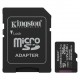 Tarjeta de Memória Micro SD Kingston Canvas Select Plus 256GB 100Mbs - SDCS3/256GB