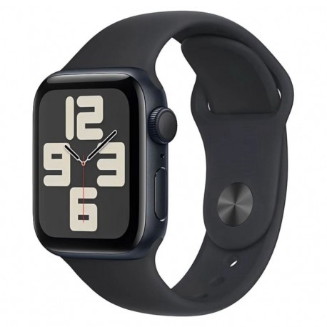 Apple Watch SE 2 2024 MXEK3HN/A Caixa Alumínio 44mm Meia noite - Esportiva Meia Noite M/L