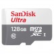 Tarjeta de Memória Micro SD SanDisk Ultra 128GB 100MBs C10 - SDSQUNR-128G-GN3TA