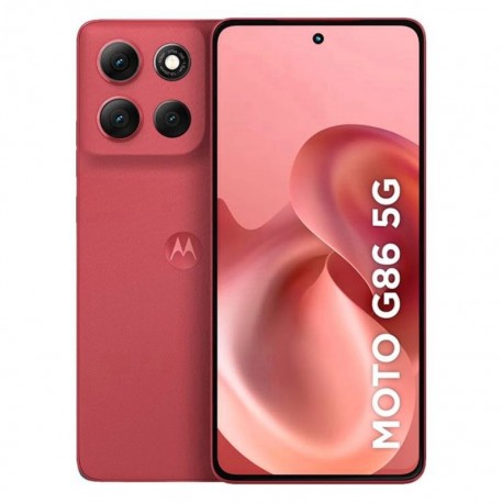 Celular Motorola Moto G86 5G XT-2527-1 512GB 8GB RAM Dual SIM Tela 6.67" - Vermelho