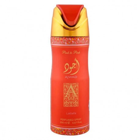 Desodorante Lattafa Ajwad Pink to Pink Feminino 200ml