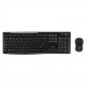 Kit Teclado e Mouse Logitech MK270 920-004432/4426 Wireless Espanhol - Preto