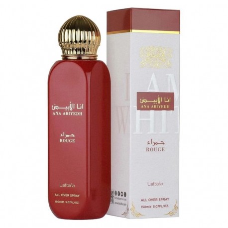 Body Splash Lattafa Ana Abiyedh Femenino 150ml