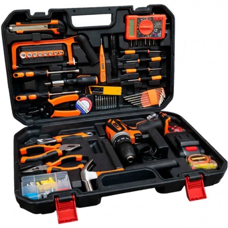 Kit de Herramentas Tucano TC-048A  48 Piezas - Negro