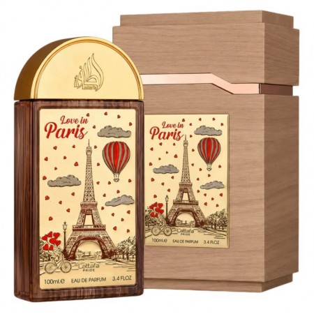Perfume Lattafa Love In Paris Eau de Parfum Unissex 100ml