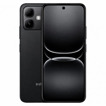 Celular Infinix Smart 20 X6840 128GB 4GB RAM Dual SIM Tela 6.78" - Negro