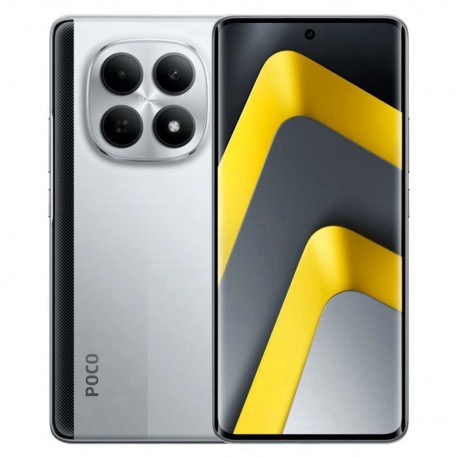 Celular Xiaomi Poco M8 5G 512GB 12GB RAM Dual SIM Tela 6.77" 50MP - Plateado(Global)