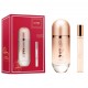 Kit Perfume Carolina Herrera 212 VIP Rosé Eau de Parfum 80ml+Loção Corporal Perfumada 10ml