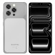 Celular Oukitel C17 128GB 4GB RAM Dual SIM Tela 6.52" - Silver