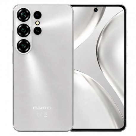 Celular Oukitel C26 128GB 6GB RAM Dual SIM Tela 6.63" - Titanio