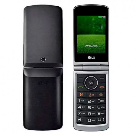 Celular LG G360 4G LTE Dual SIM Tela 3" - Black Titan