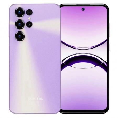 Celular Oukitel C68 256GB 8GB RAM Dual SIM Pant. 6.72" NFC - Lila