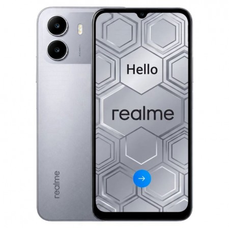 Celular Realme P4 Lite RMX5377 128GB 4GB RAM Dual SIM Tela 6.8" - Gris Titanio (Anatel)