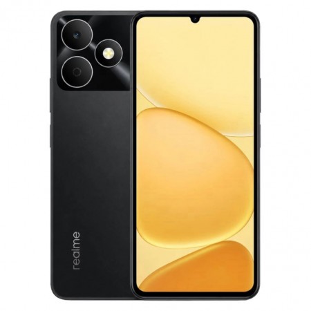 Celular Realme Note 80 RMX5388 128GB 4GB RAM Dual SIM Tela 6.74" - Negro
