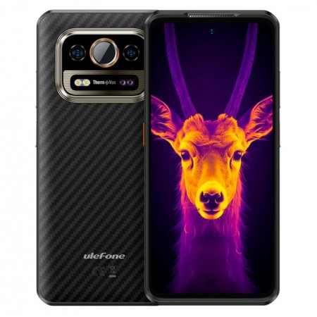 Celular Ulefone Armor 25T 256GB 8GB RAM Up To 14GB Dual SIM NFC Tela 6.78" - Frost Black
