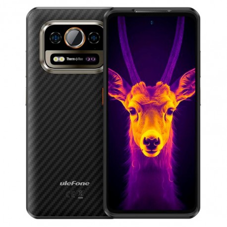Celular Ulefone Armor 25T 256GB 8GB RAM Up To 14GB Dual SIM NFC Tela 6.78" - Frost Black