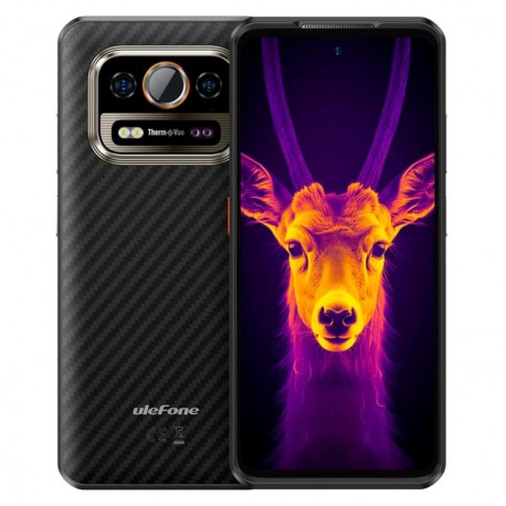 Celular Ulefone Armor 25T Pro 256GB 8GB RAM Up To 14GB Dual SIM NFC Tela 6.78- Frost Black
