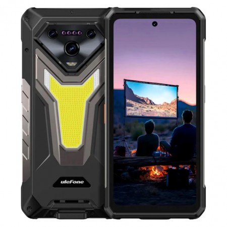 Celular Ulefone Armor 34 Pro+ 5G 512GB 16GB RAM Dual SIM Tela 6.95" - Preto