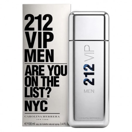 Perfume Carolina Herrera 212 Vip Eau de Toilette Masculino 100ml