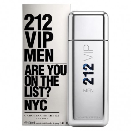 Perfume Carolina Herrera 212 Vip Eau de Toilette Masculino 100ml