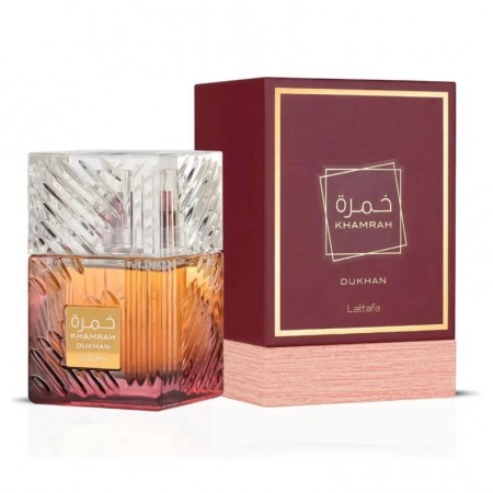 Perfume Lattafa Khamrah Dukhan Eau de Parfum Unissex 100ml