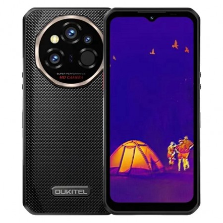 Celular Oukitel WP55 Ultra 5G 512GB 12GB RAM Dual SIM Tela 6.6" - Preto