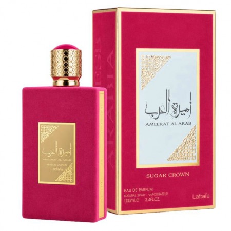 Perfume Lattafa Ameerat Al Arab Sugar Crown Eau de Parfum Feminino 100ml