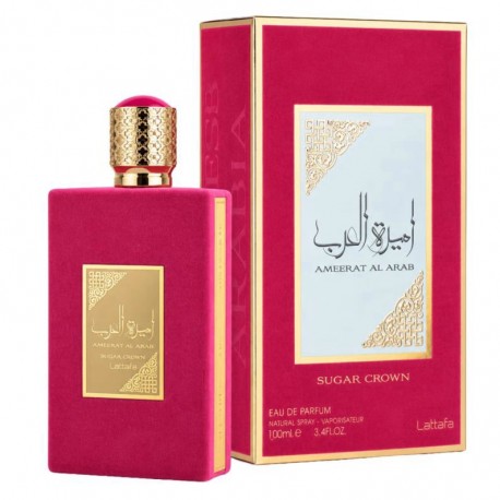 Perfume Lattafa Ameerat Al Arab Sugar Crown Eau de Parfum Femenino 100ml