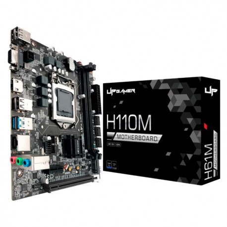 Placa Mãe UP Gamer H110MDR4 DDR4 Socket LGA 1151 Chipset Intel H110 Micro ATX