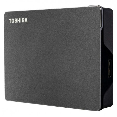 HD Externo Portátil Toshiba Canvio Gaming 4TB 2.5" USB 3.2 - Preto (HDTX140XK3CA)