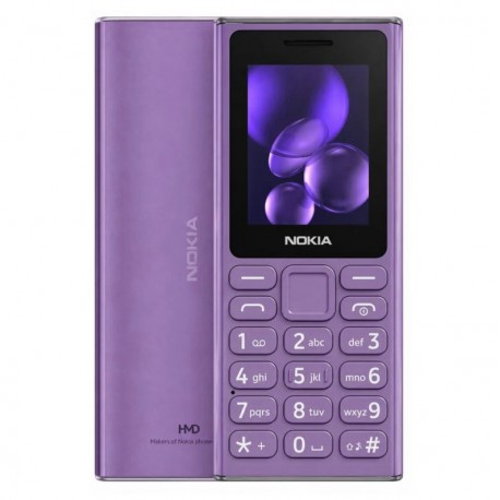 Celular Nokia 105 TA-1627 Dual SIM Tela 1.4" - Roxo