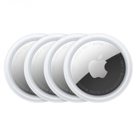 Apple AirTag A2937  MFEA4LL/A  2ª Geração  4 Unidade - Branco