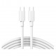 Cable Xiaomi Mi 6A USB-C para USB-C 2 Metros - Blanco