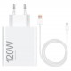 Carregador para Tomada Xiaomi Mi HyperCharge MDY-14-EE USB-A 120 W + Cabo Tipo-C - Branco