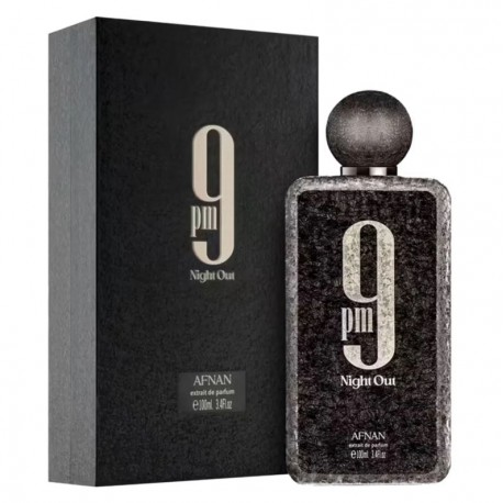 Perfume Afnan 9 PM Night Out Extrait de Parfum Unissex 100ml