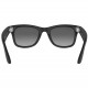 Óculos de Sol Smart Ray-Ban Meta Wayfarer RW4008 - F Matte Black/L Polar Gradient Graphite