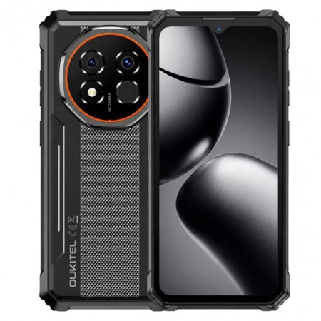Celular Oukitel G6 128GB 4GB RAM Dual SIM Tela 6.52" NFC - Preto