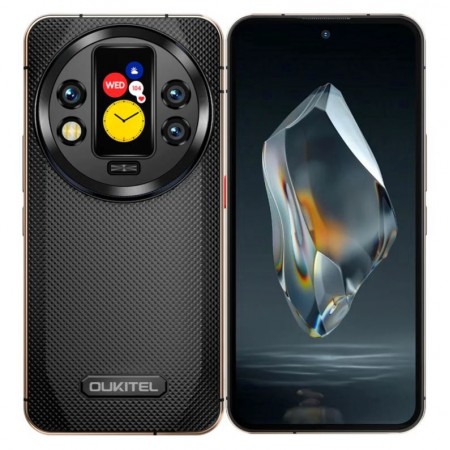 Celular Oukitel WP200 Pro 5G 1TB 24GB RAM Dual SIM NFC Tela 6.7" - Preto