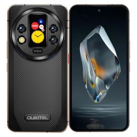 Celular Oukitel WP200 Pro 5G 1TB 24GB RAM Dual SIM NFC Tela 6.7" - Negro