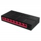 Switch de Mesa Mercusys MS108 8 Portas 10/100MPS - Preto