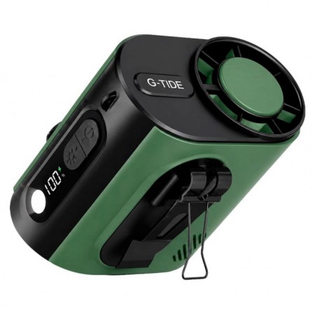 Mini Ventilador G-Tide FW02 Recarregável - Verde