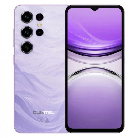 Celular Oukitel C2 256GB 4GB RAM Dual SIM Pantalla 6.52" - Lila