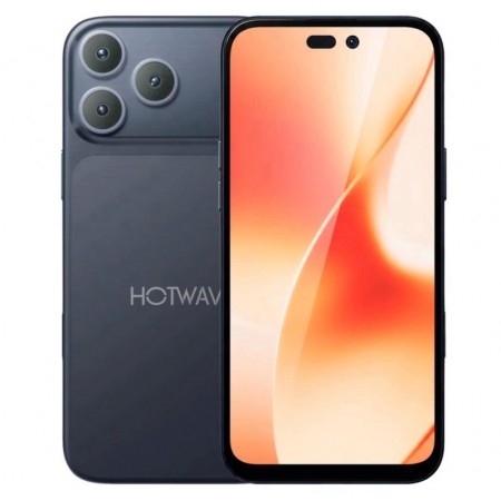 Celular HOTWAV A18 Pro Max 128GB 4GB RAM Dual SIM Pantalla 6.65" 48MP - Space Gray